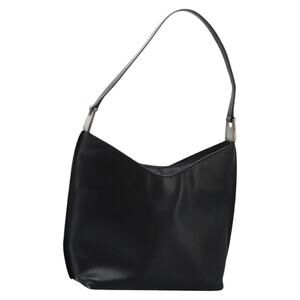GUCCI Shoulder Bag Leather Black